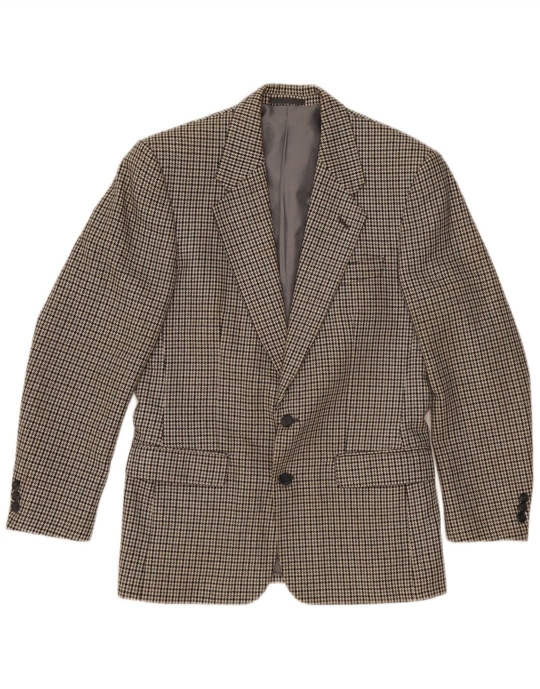 WELLINGTON Chaqueta tipo blazer para hombre Four Seasons UK 38 Gris medio Pata de gallo