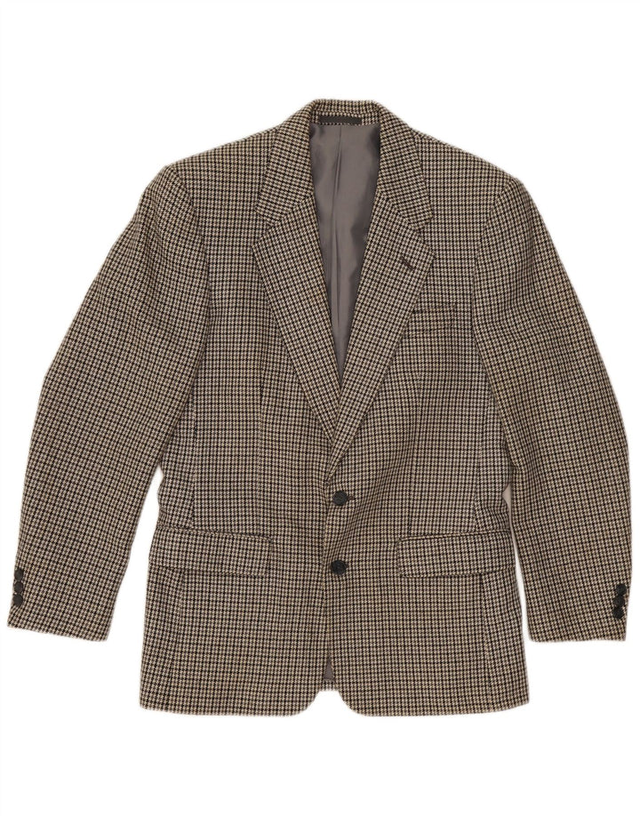 WELLINGTON Chaqueta tipo blazer para hombre Four Seasons UK 38 Gris medio Pata de gallo