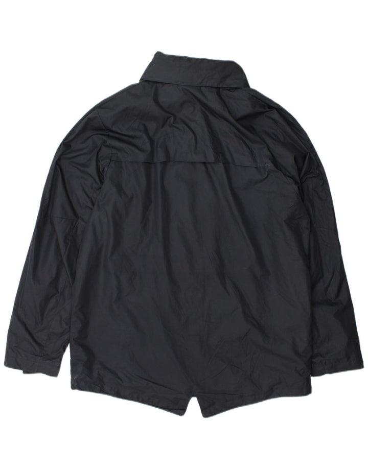 Nike Chaqueta impermeable con capucha para hombre UK 42 XL Gris Poliéster