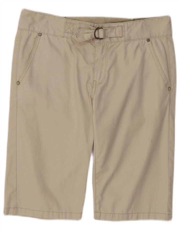 Pantalones cortos chinos Replay W28 de algodón beige medio para mujer