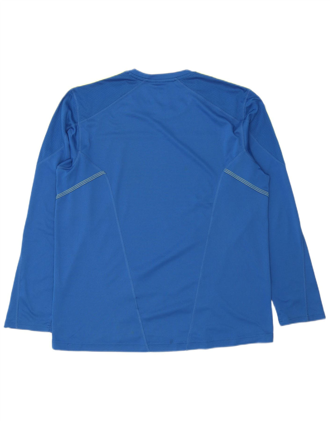 Adidas Hombre Top Manga Larga XL Azul Poliéster