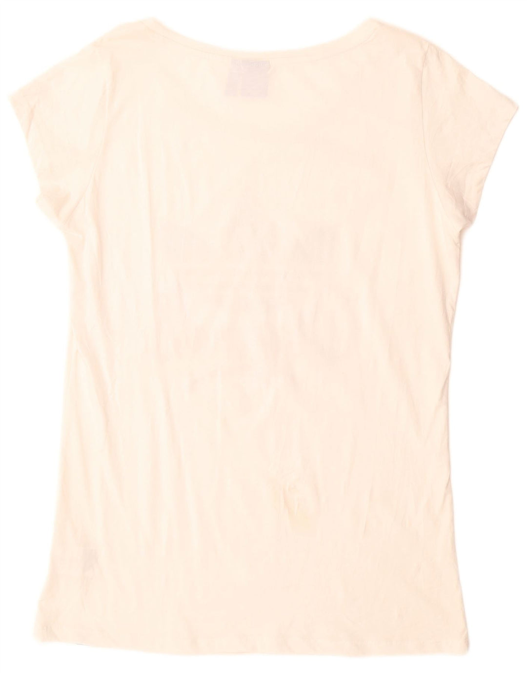 ADIDAS Camiseta larga con gráfico para mujer UK 22 XL Algodón blanco