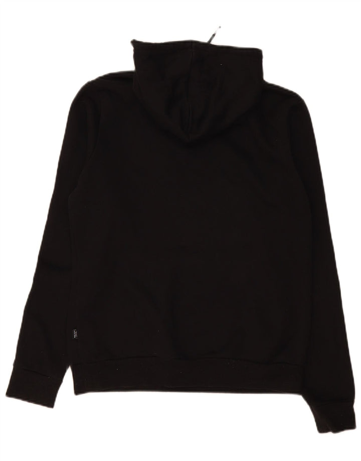 Puma Mujer Sudadera con capucha Jumper UK 14 Mediano Negro Poliéster