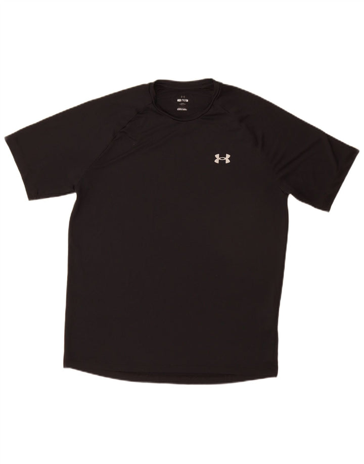 Under Armour Camiseta gráfica para hombre Top Medium Negro Poliéster