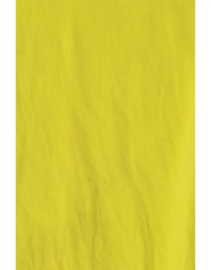 Camiseta Umbro Hombre Top 2XL Algodón Amarillo