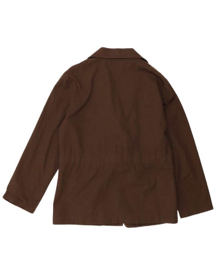 Sasha Chaqueta utilitaria para mujer UK 44 Grande Caqui Algodón