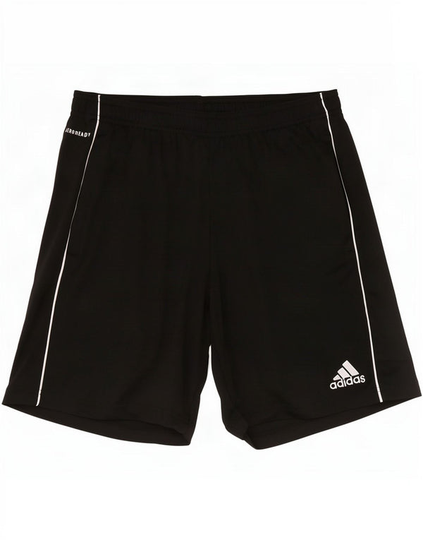 Adidas - Pantalones cortos deportivos Aeroready para hombre, tamaño grande, poliéster negro