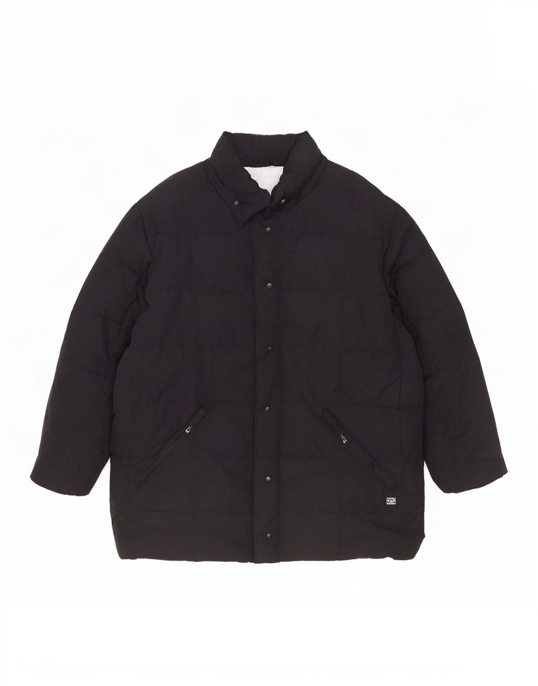 Sergio Tacchini Abrigo acolchado extragrande para mujer UK 40 XL Poliéster negro