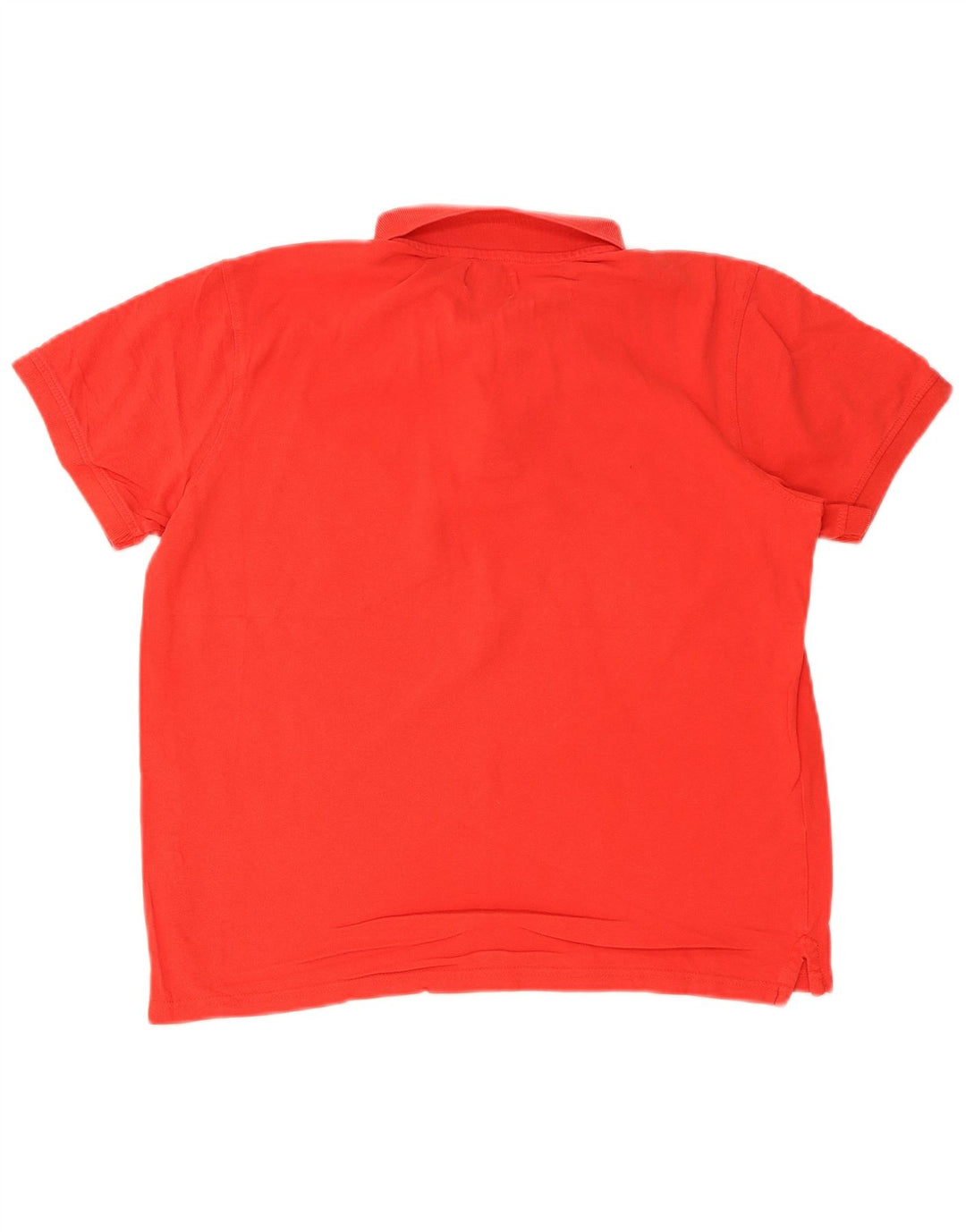 Enrico Coveri Polo para hombre grande rojo