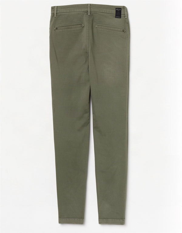 Vaqueros pitillo para mujer Replay W28 L30 Algodón verde