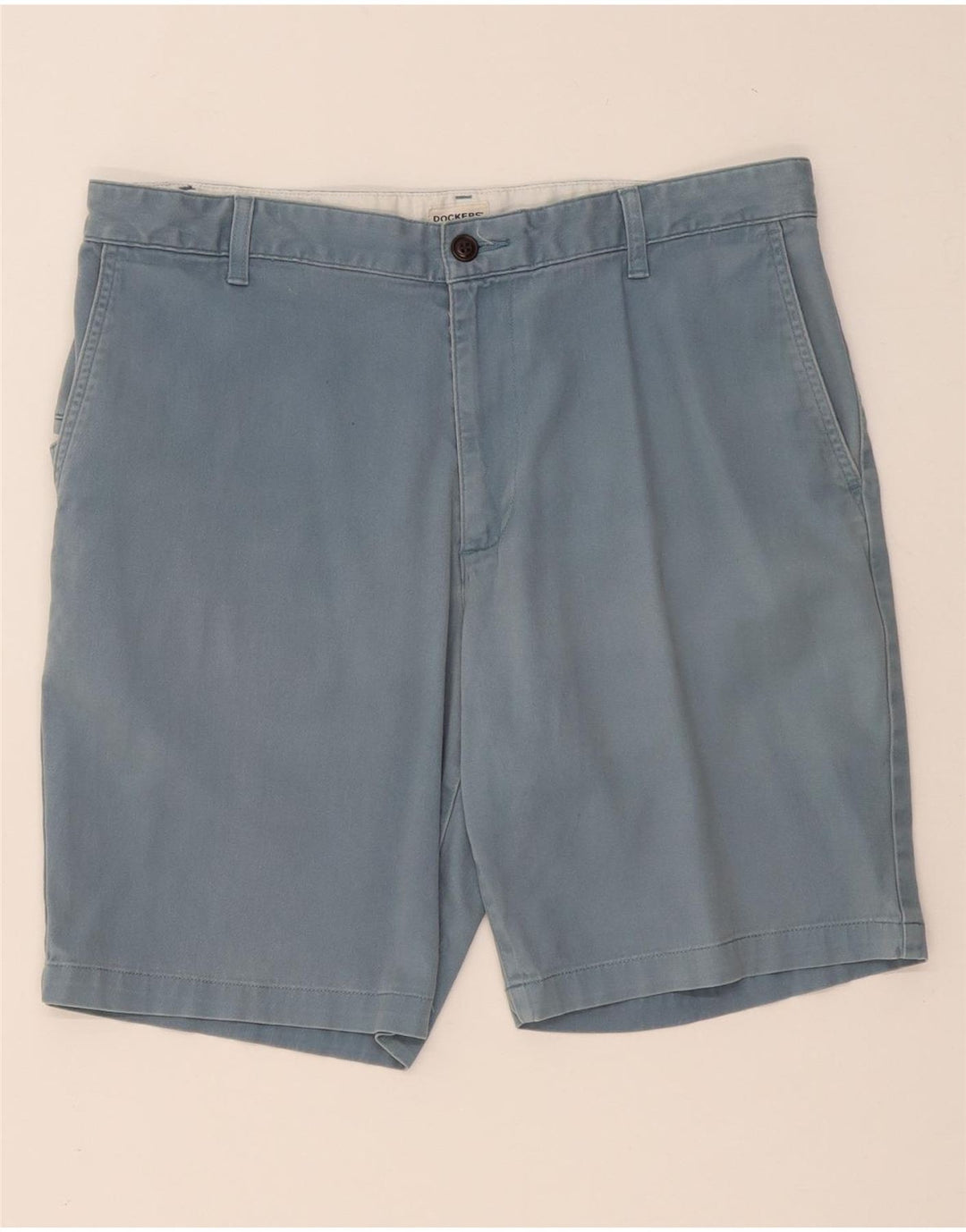 DOCKERS Pantalones cortos cargo para hombre W36 Algodón azul grande