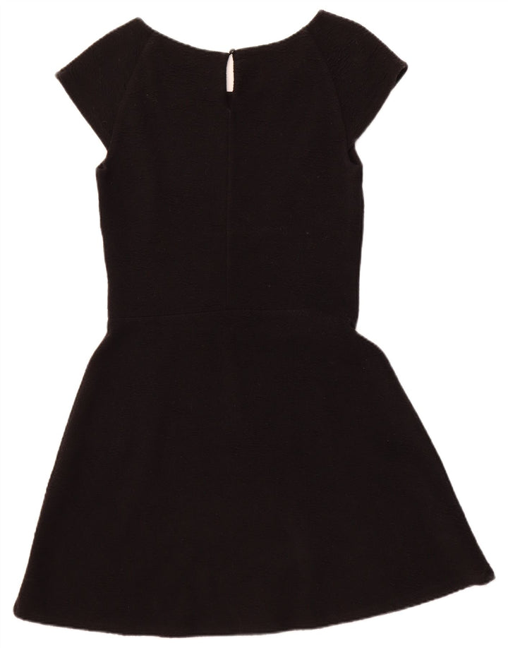 ESPRIT Vestido acampanado para mujer UK 40 Mediano Algodón negro