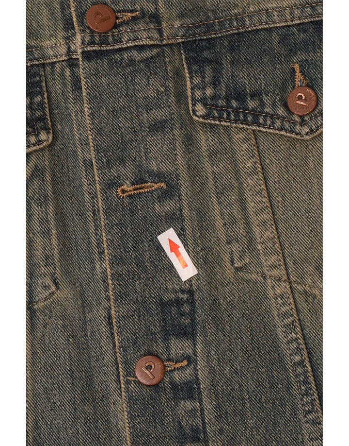 Pickwick Chaqueta vaquera para mujer UK 44 Azul medio Algodón clásico