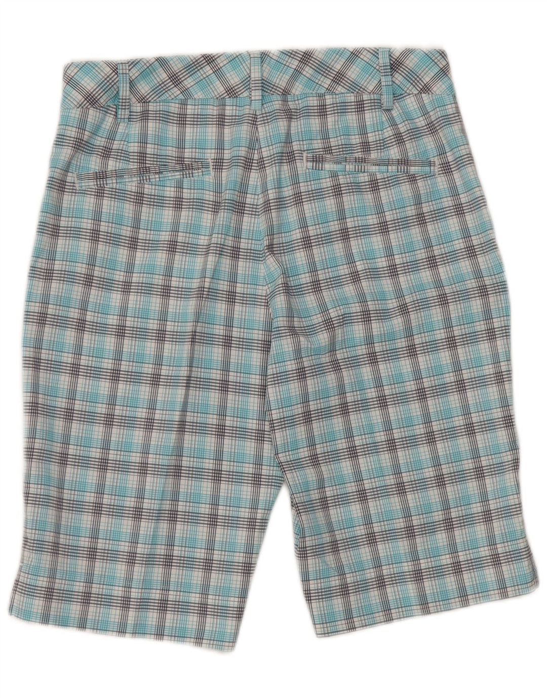Puma Pantalones cortos chinos para hombre UK 8 Small W28 Blue Check