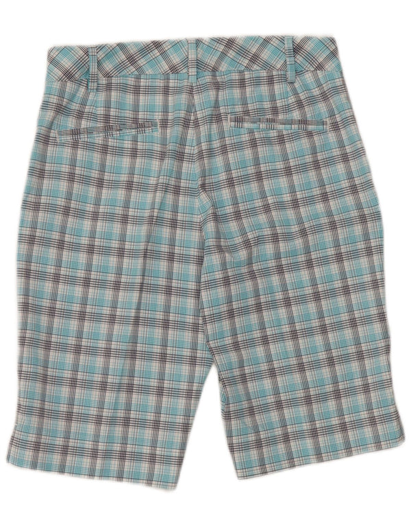 Puma Pantalones cortos chinos para hombre UK 8 Small W28 Blue Check