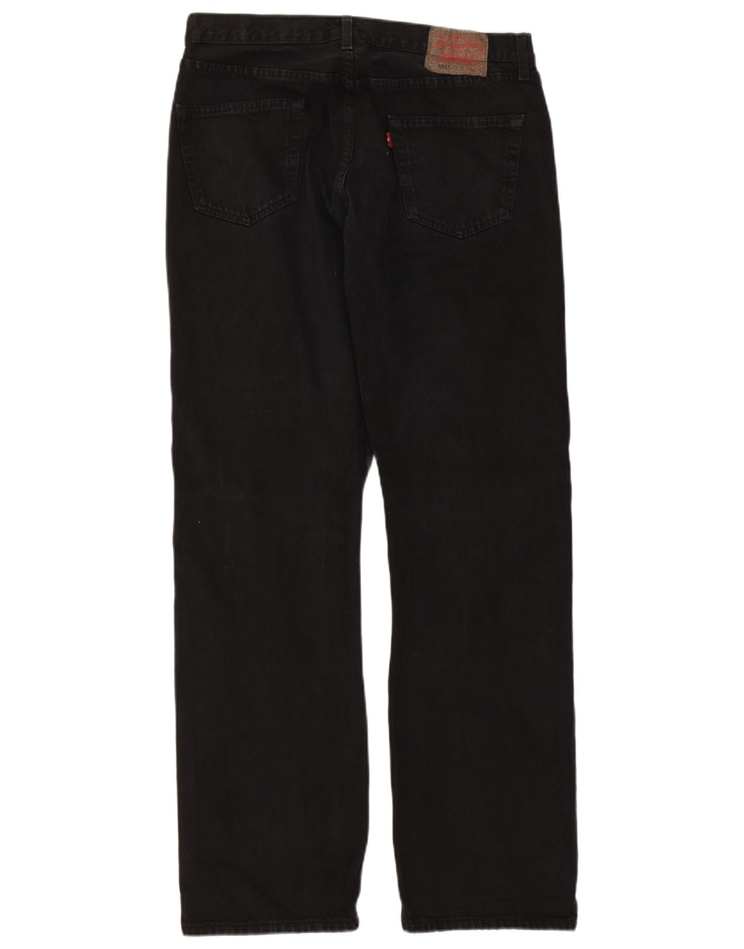 Levi's Vaqueros rectos 501 para hombre W36 L34 Algodón negro