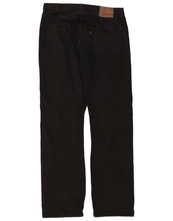 Levi's Vaqueros rectos 501 para hombre W36 L34 Algodón negro