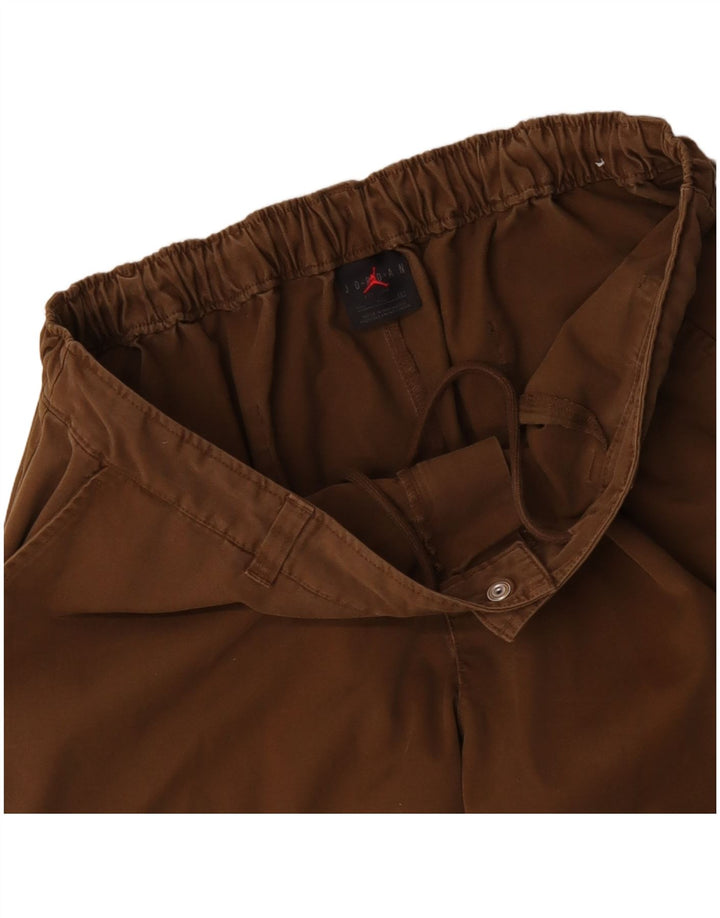JORDAN Pantalones cargo rectos para hombre 2XL W42 L31 Algodón beige