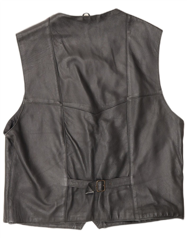 Chaleco Vintage Hombre XL Negro