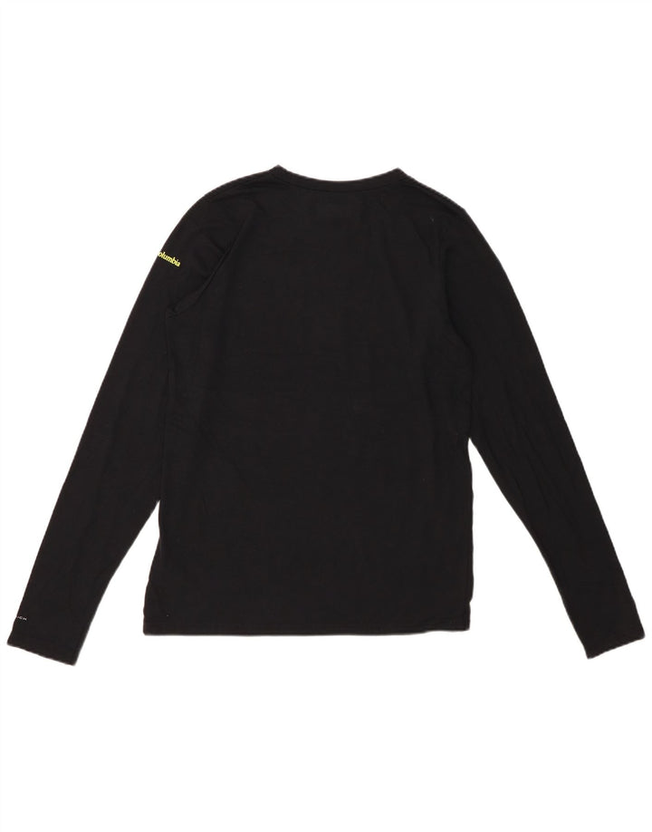 Columbia Camiseta gráfica para niño manga larga 15-16 años XL Negro Poliéster