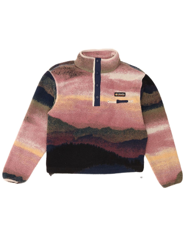 Columbia Jersey de forro polar extragrande para mujer UK 10 Small Multicolor