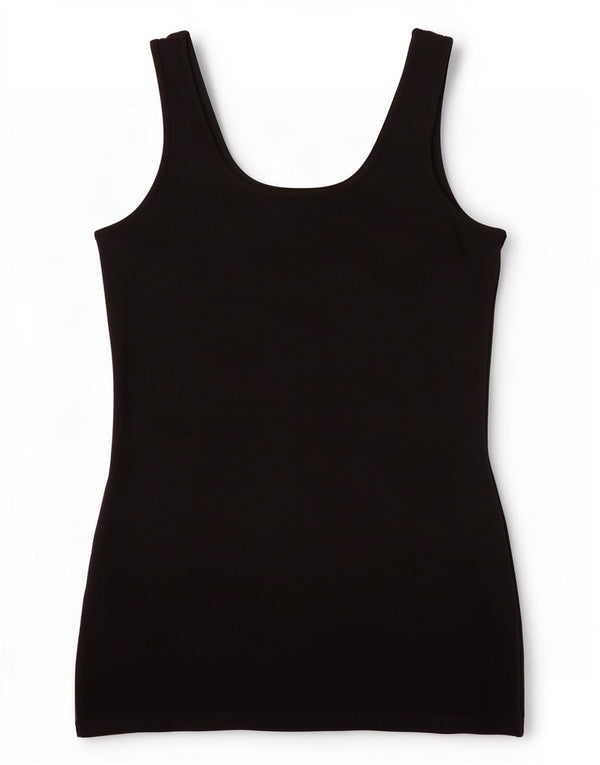 Top sin mangas para mujer Lipsy UK 42 Medium Black Viscosa