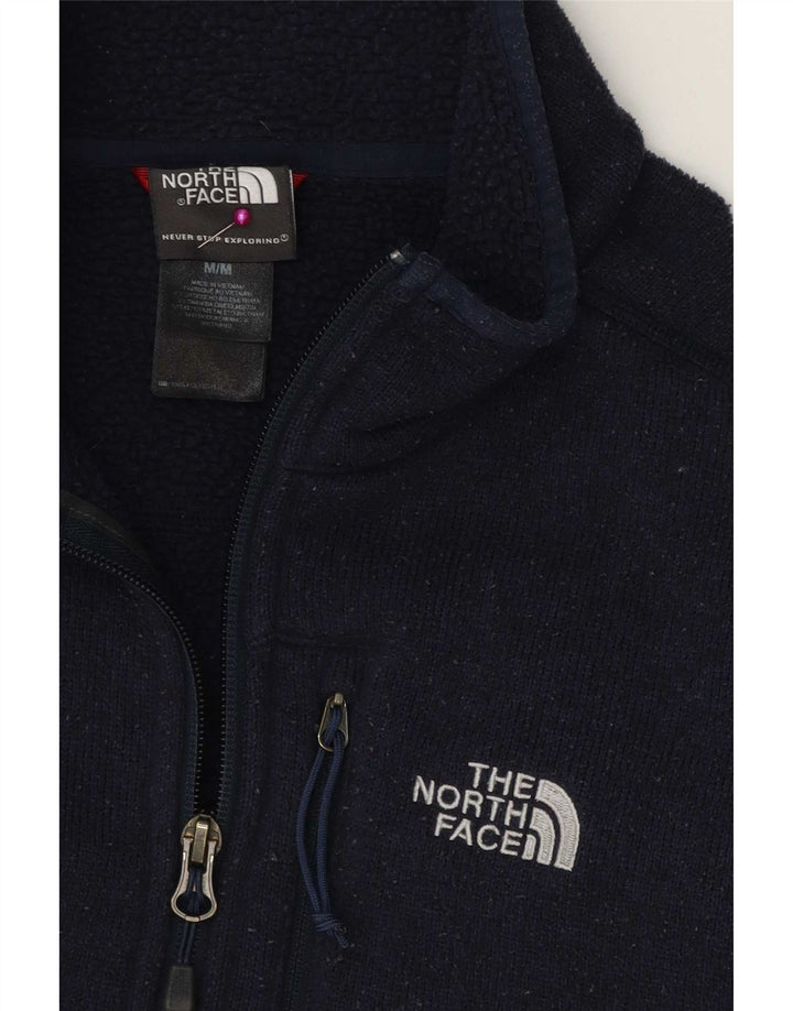 The North Face Hombre Zip Neck Jumper Sweater Medio Azul Marino Poliéster