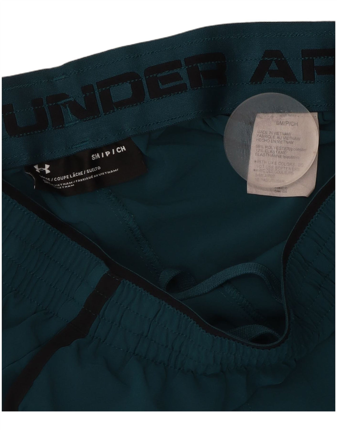 Under Armour Hombre Pantalones Cortos Deportivos Pequeño Poliéster Verde