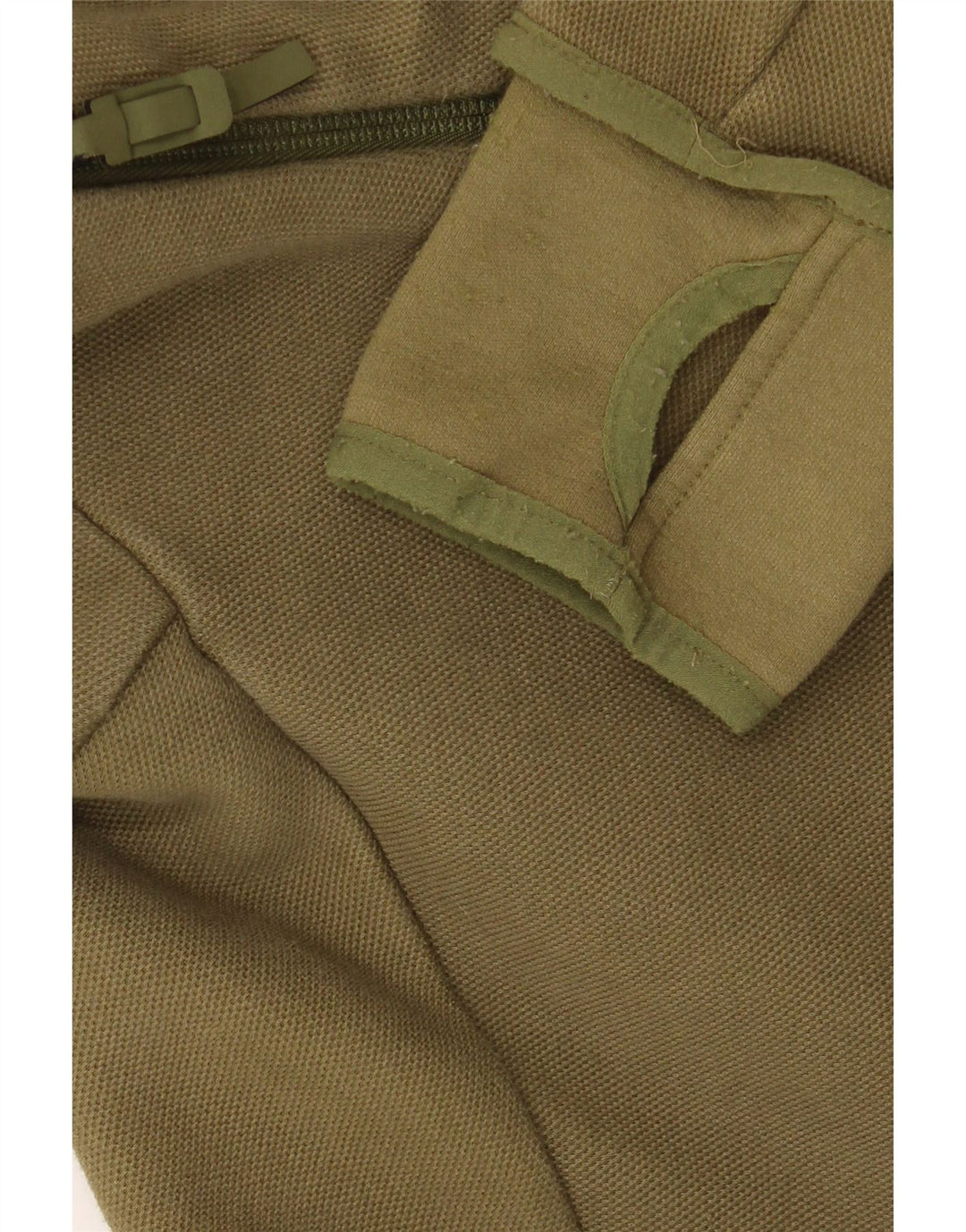 ADIDAS Sudadera con capucha y cremallera gráfica para hombre, talla grande, color caqui