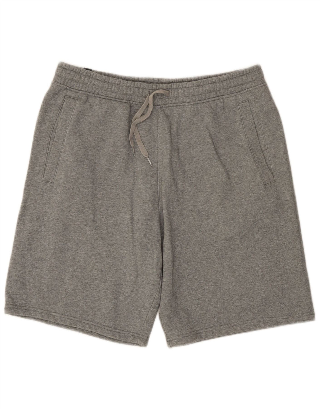 Puma Pantalones cortos deportivos para hombre de algodón gris grande