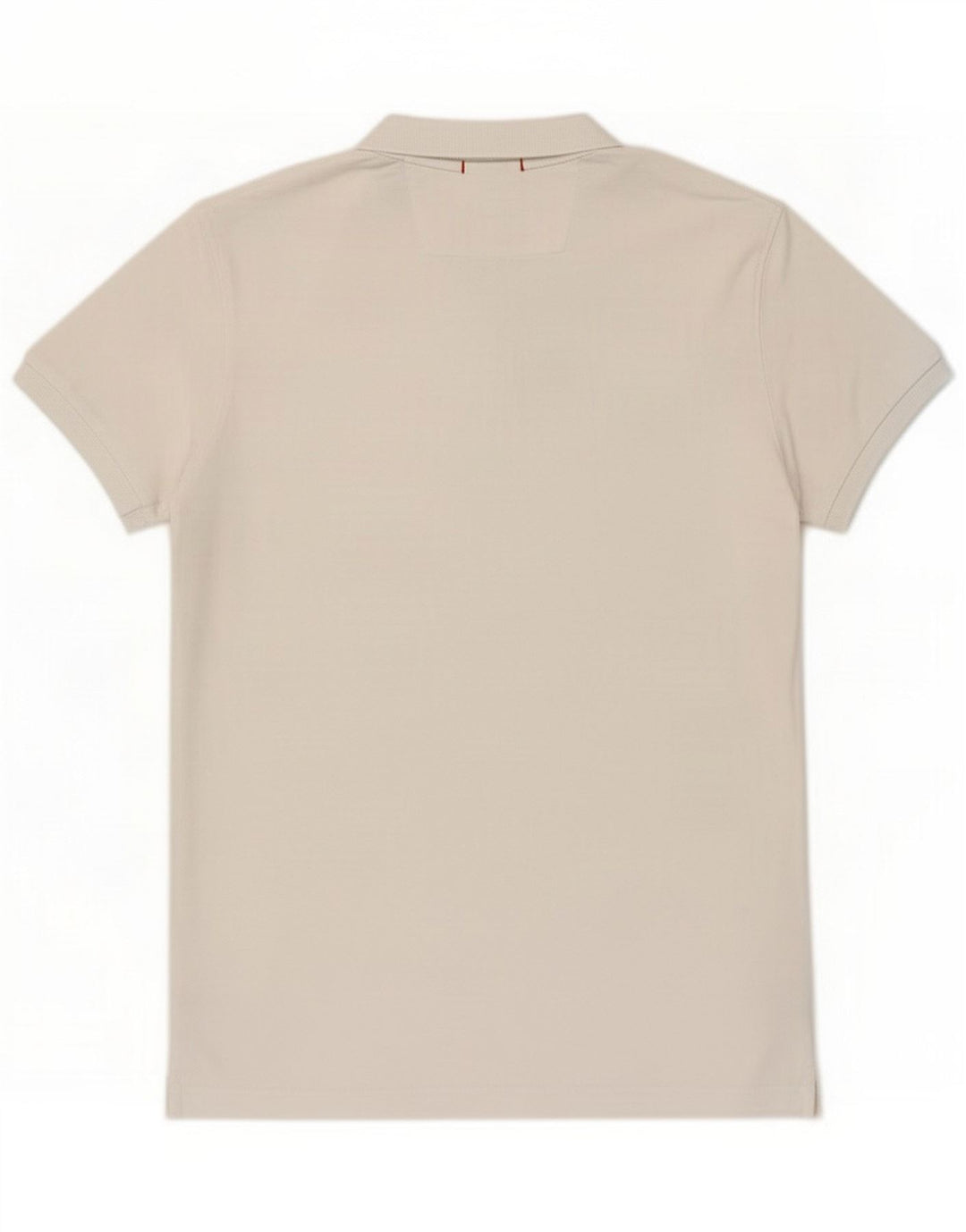 Slam Polo para hombre de algodón blanco grande