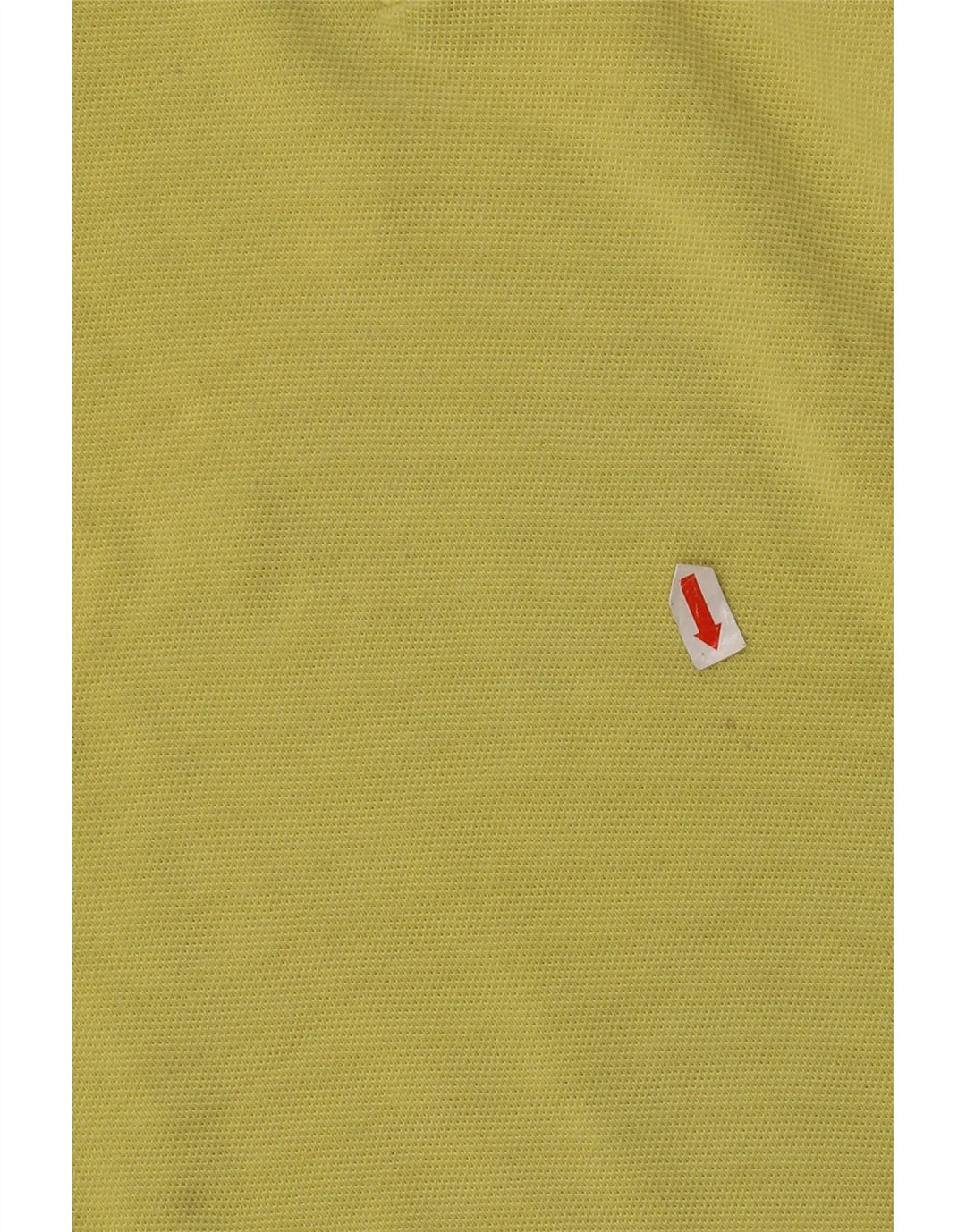 Lacoste Polo de ajuste clásico para hombre talla 7 2XL algodón amarillo