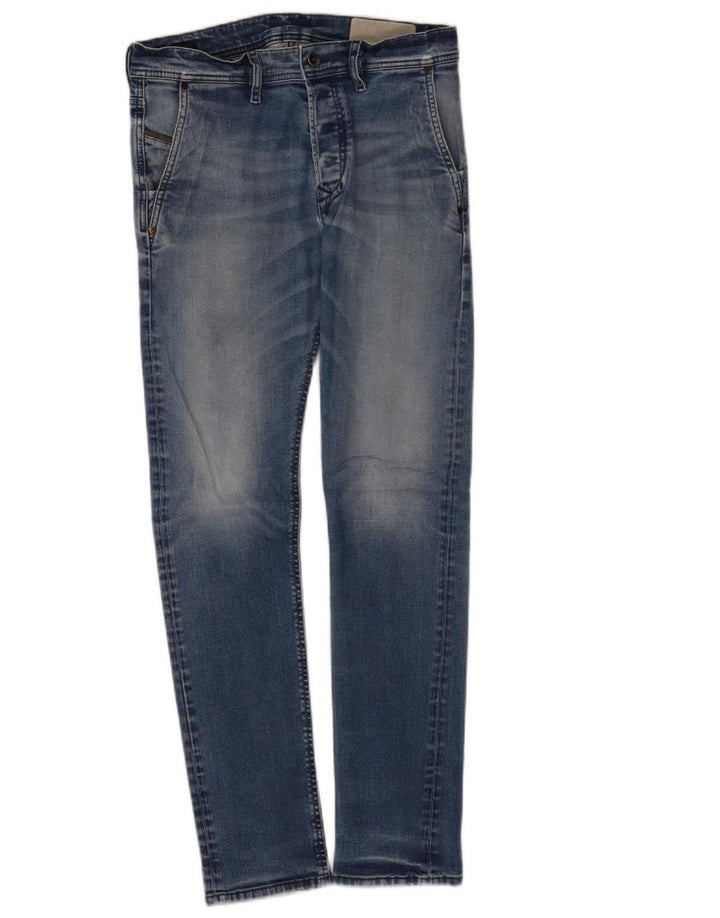 Diesel Vaqueros Slim Para Hombre W29 L31 Algodón Azul