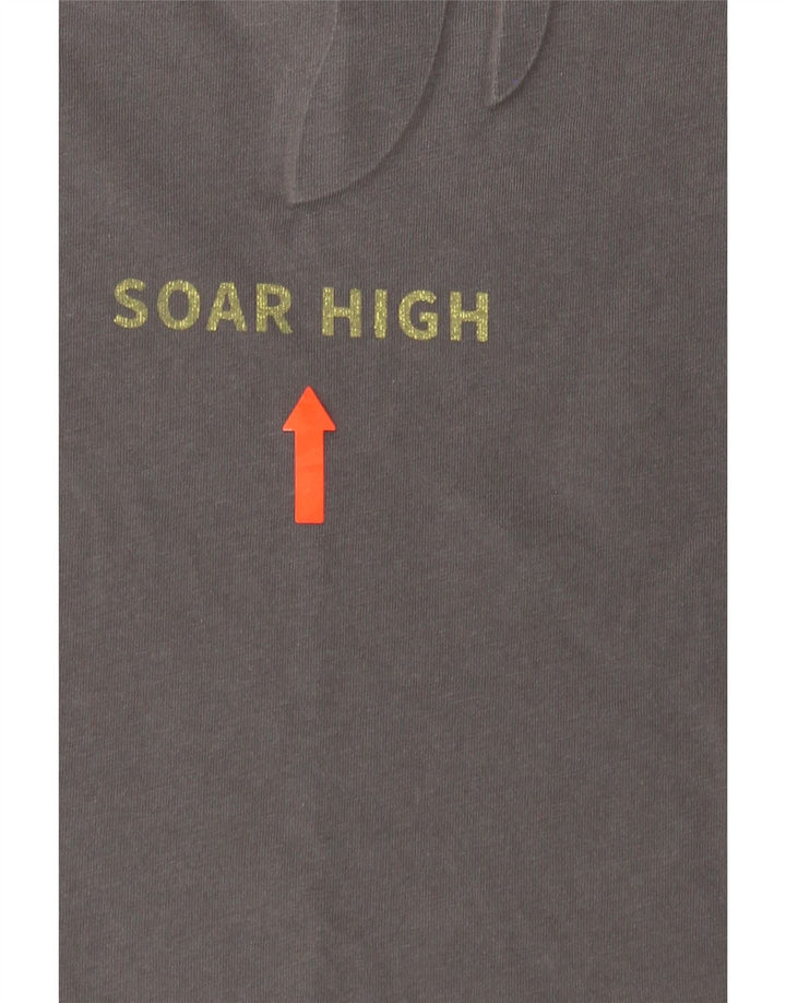 ZARA Mens Graphic T-Shirt Top Small Grey Cotton Vintage Zara and Second-Hand Zara from Messina Hembry 