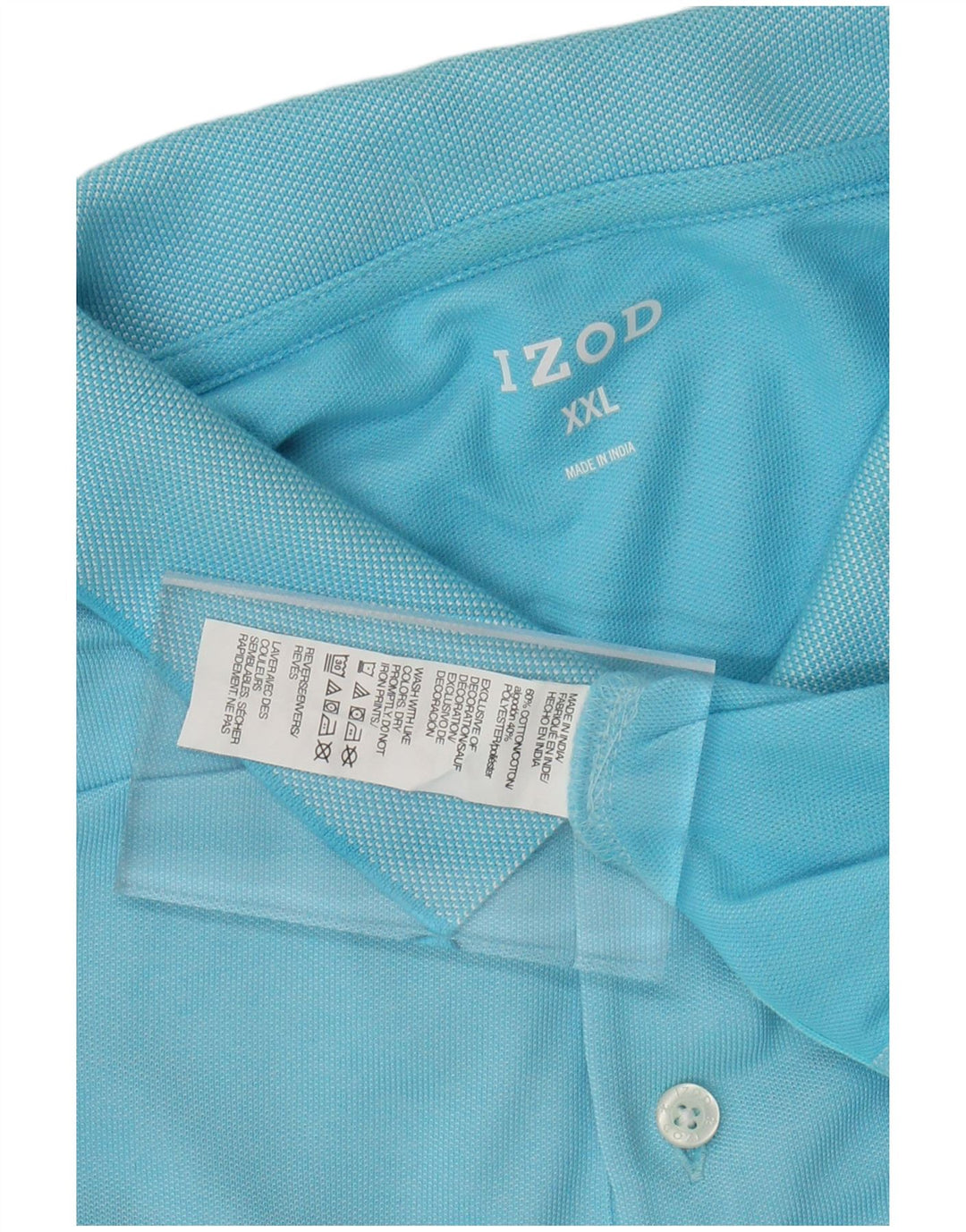 IZOD Polo Hombre 2XL Algodón Azul