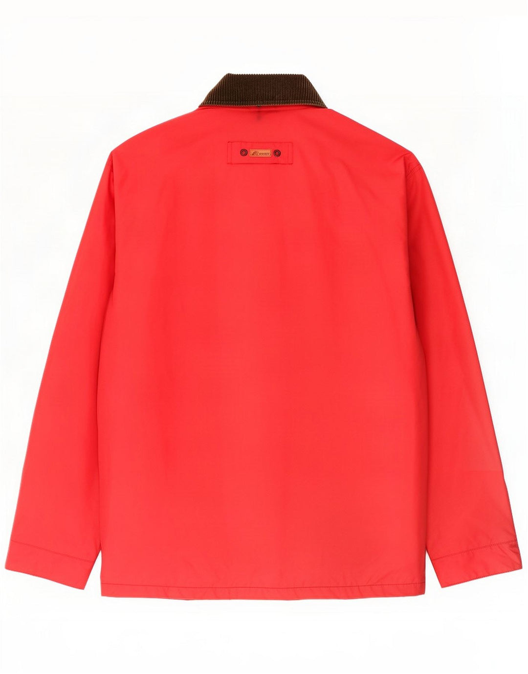 K-Way Chaqueta utilitaria para hombre ES 38 Mediano Rojo Colorblock Poliamida