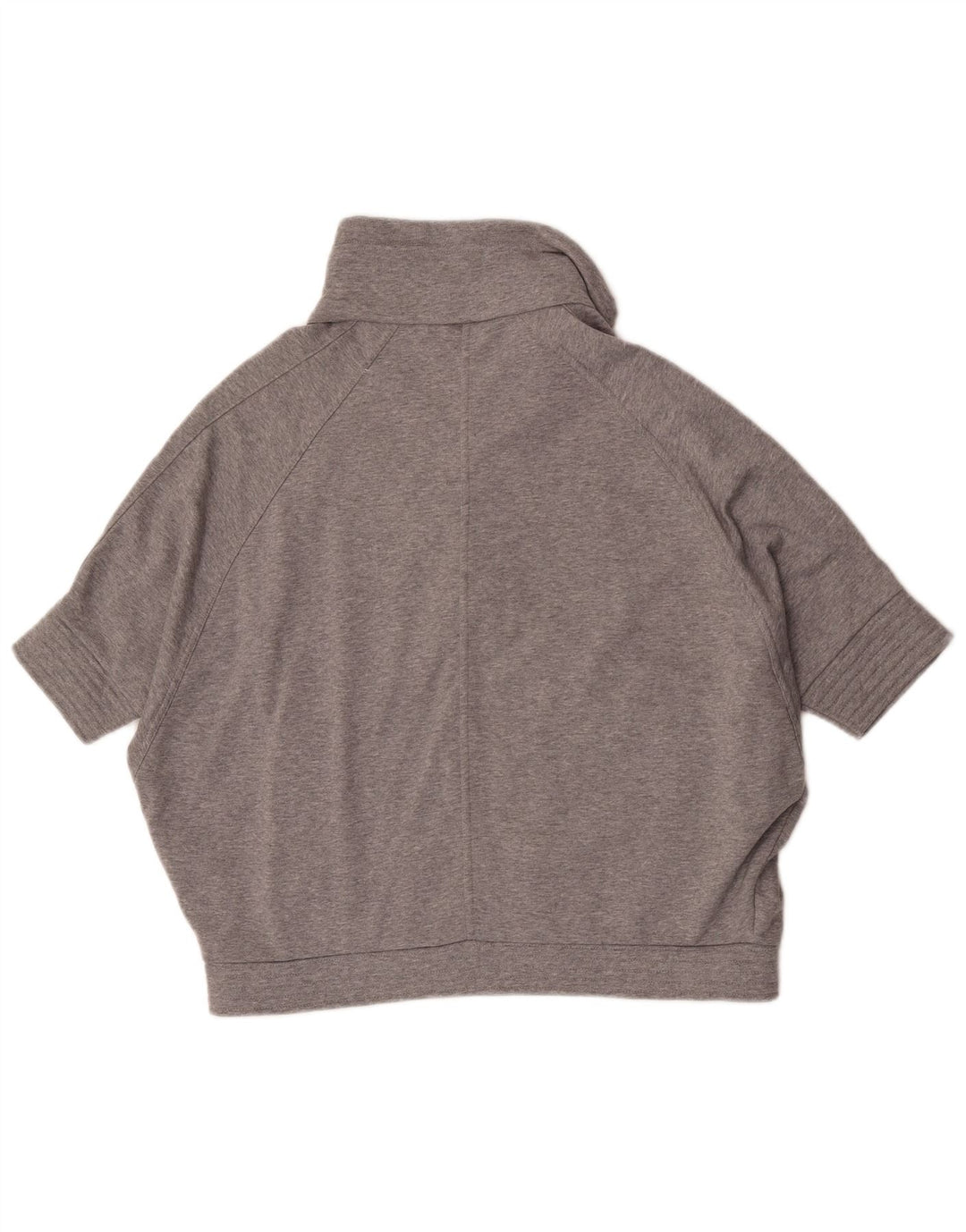 Puma - Chaqueta de chándal extragrande de manga corta para mujer, talla 40, color gris