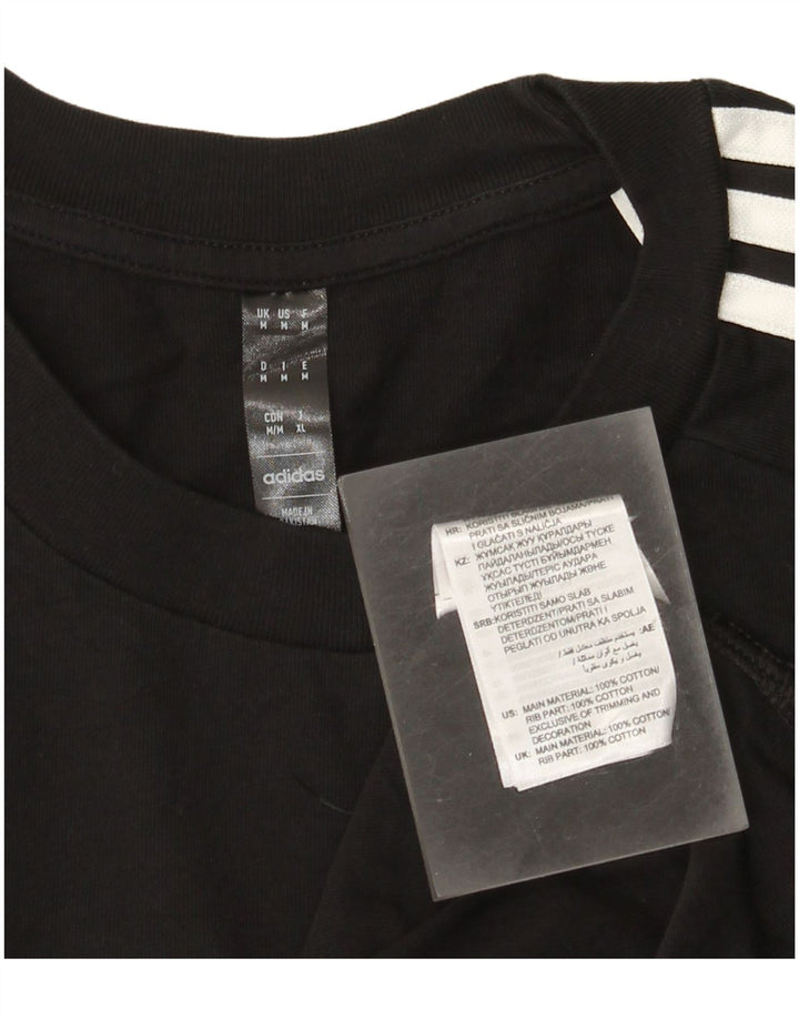 Camiseta Adidas Hombre Top Medium Negro Algodón