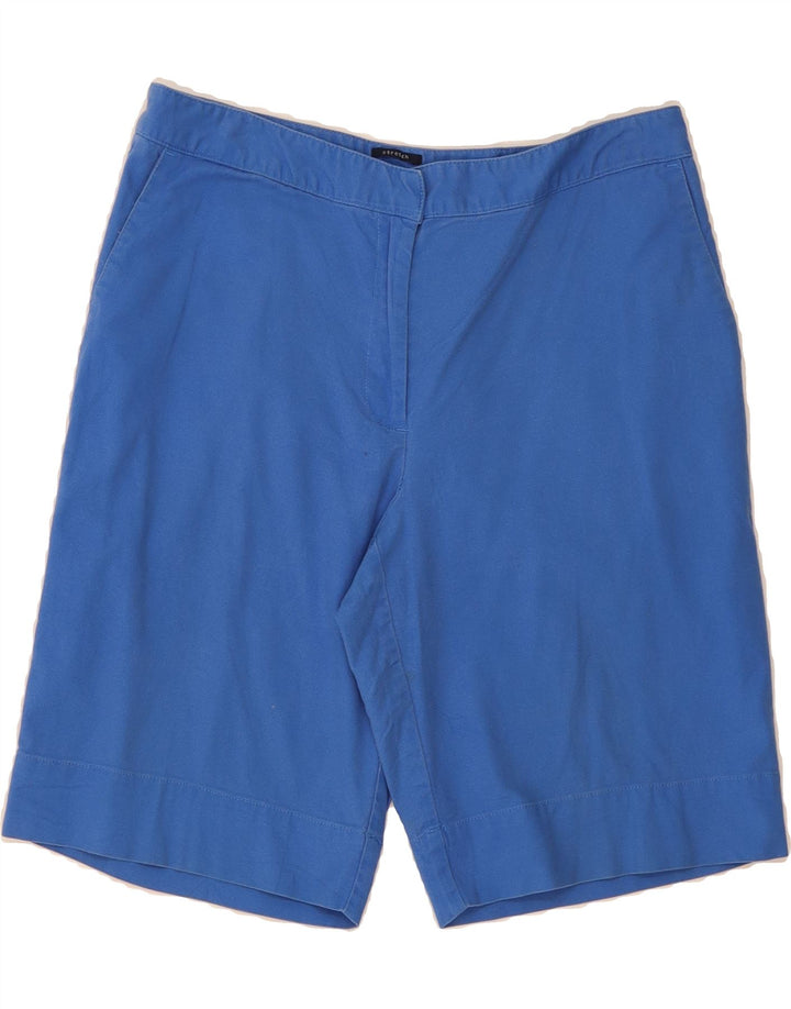 IZOD Womens Chino Shorts US 12 Large W32  Blue Cotton Vintage Izod and Second-Hand Izod from Messina Hembry 