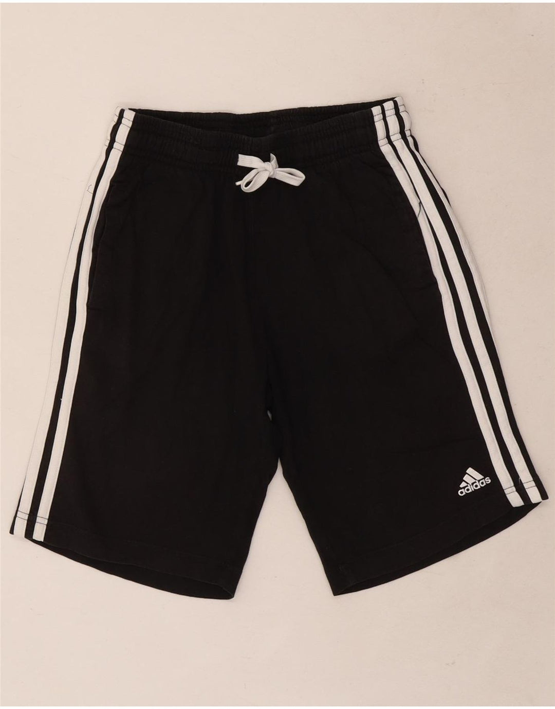 Adidas Pantalones cortos deportivos para niño 11-12 años negro