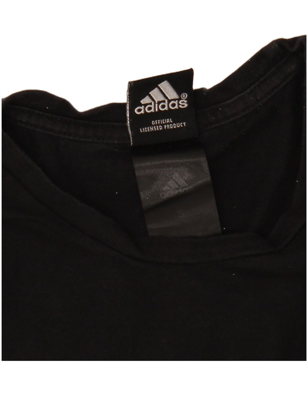 Adidas Mens All Blacks Graphic Camiseta Top Pequeño Negro