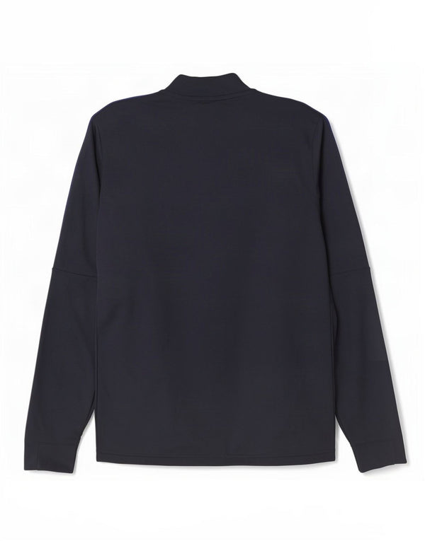 Chaqueta de chándal Nike Dri Fit para hombre con bloques de color azul marino mediano