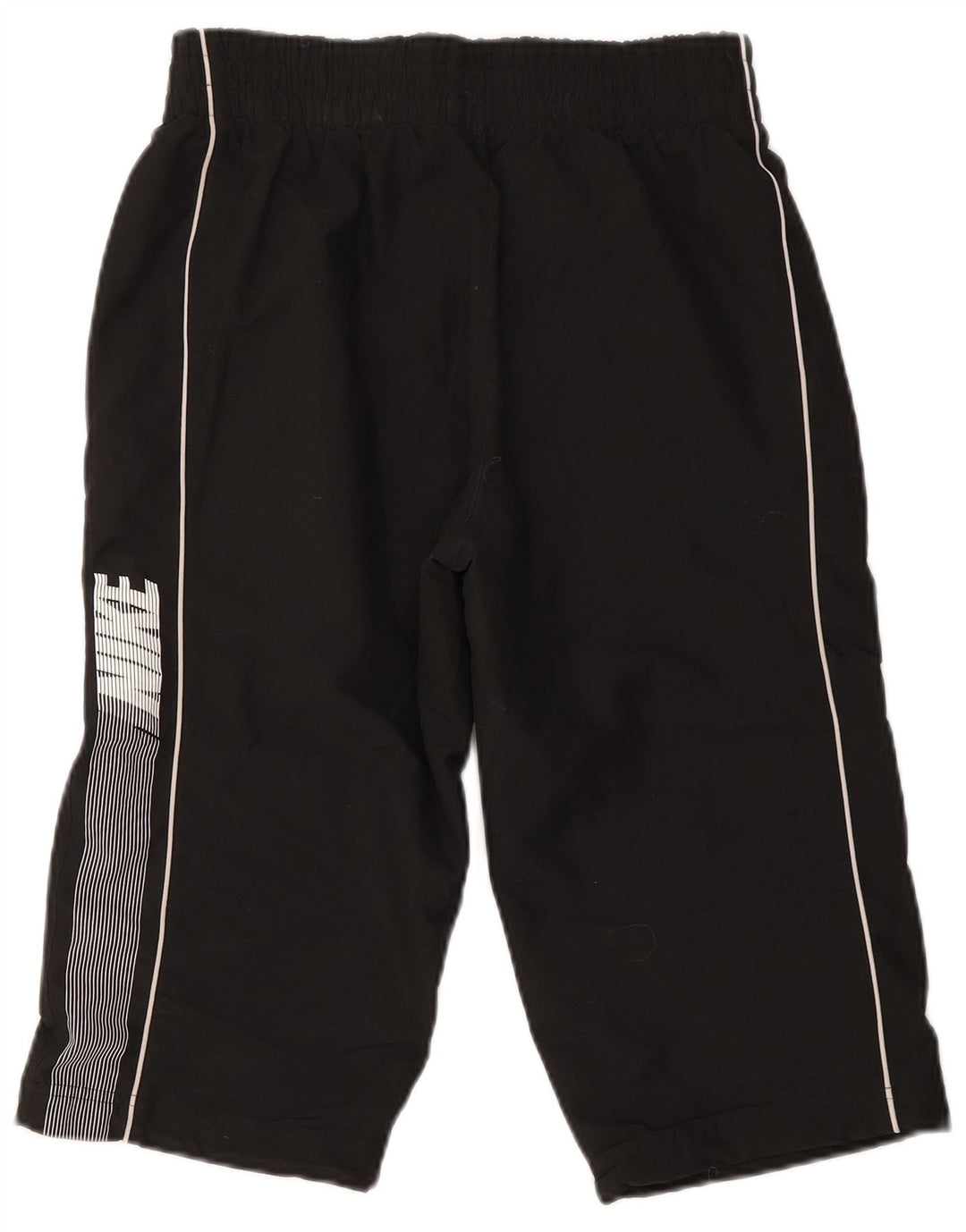 Nike Bermudas gráficas para hombre, pantalones cortos deportivos pequeños de poliéster negro