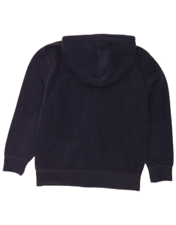 Gap Chaqueta polar con capucha para niños 12-13 años 2XL Algodón azul marino