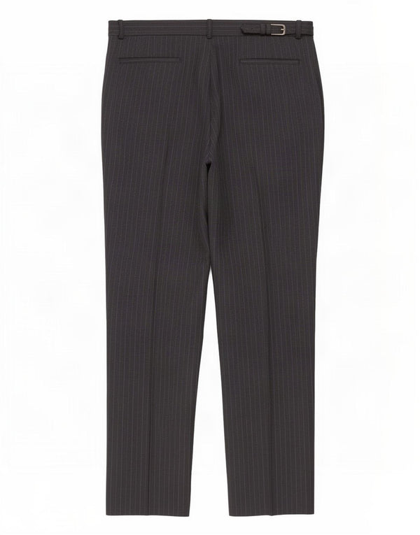Marks & Spencer Pantalones de traje de cintura alta St. Michael para mujer W36 L33 Gris