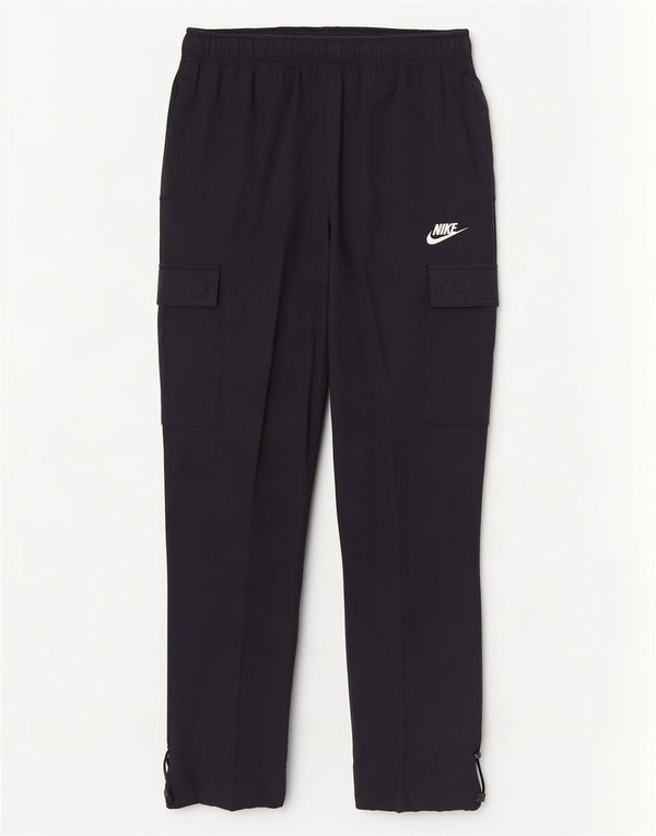 Nike Hombre Cargo Chándal Pantalones Pequeños Azul Marino Algodón