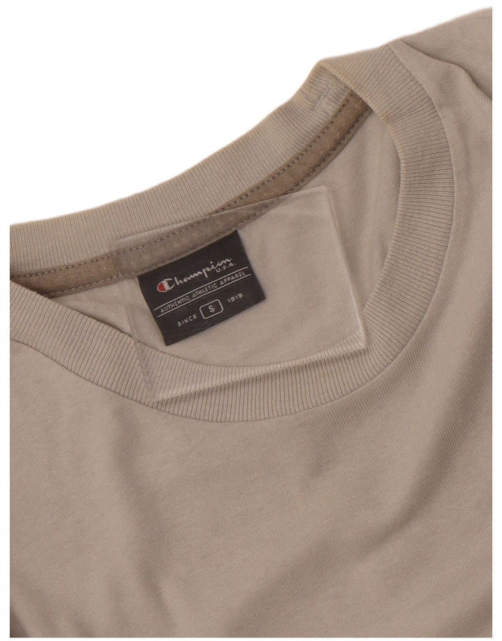 Champion Camiseta Gráfica para Hombre Top Pequeño Gris