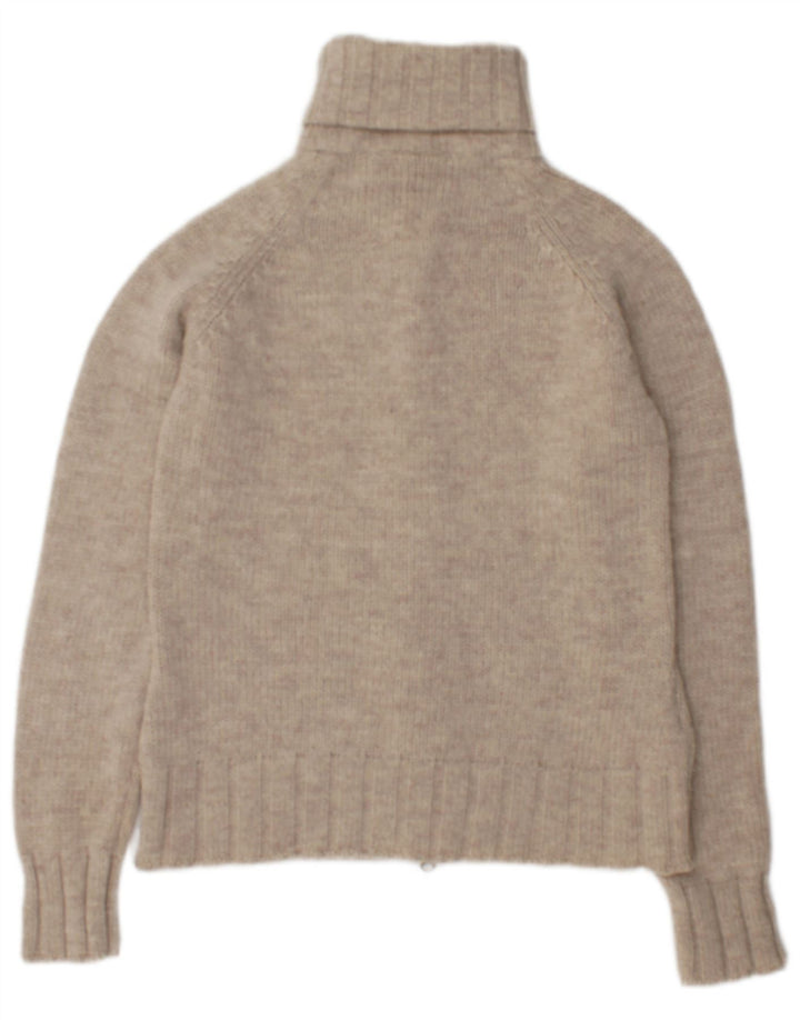 Laura Ashley - Cárdigan para mujer, talla 40, lana beige mediana