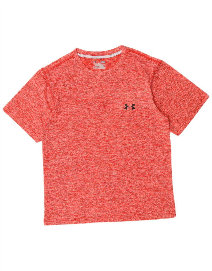 Camiseta Under Armour Hombre Top Medium Rojo Moteado
