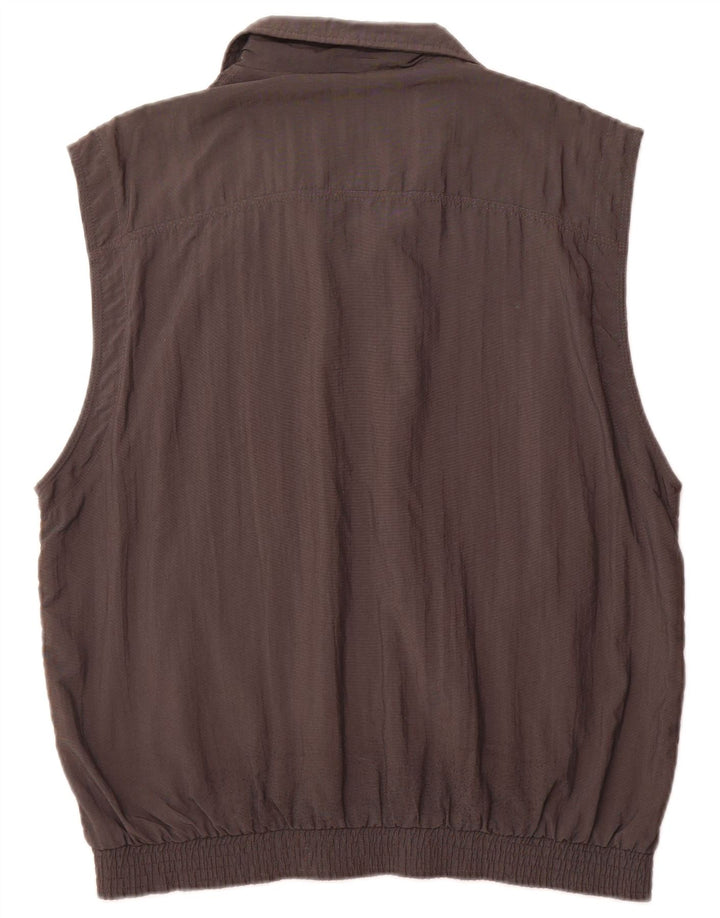 Sergio Tacchini Chaqueta de chándal para hombre IT 50 Large Gris Poliamida